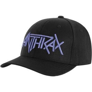 Anthrax Unisex Adult Logo Baseball Cap / Black